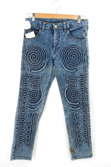 KTZ（ケイティーゼット） MAGIC＆DENIM エンボス加工デニム メンズ 