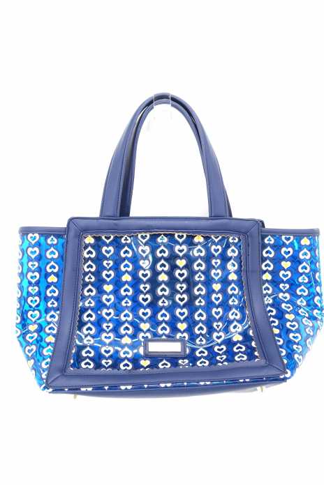 DOLLY GIRL BY ANNA SUI（ドーリーガールバイアナスイ） ハートプリントビニールバッグ レディース バッグ