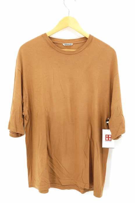AURALEE （オーラリー） 19SS SEAMLESS CREW NECK HALF SLEEVED TEE メンズ トップス
