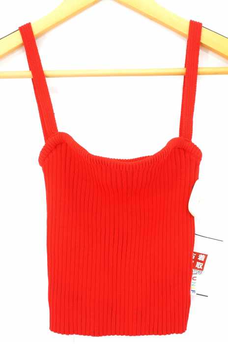 UNIF （ユニフ） ニットキャミソール レディース トップス