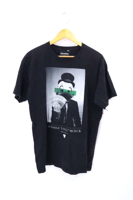 Geometrick（ジオメトリック） キャラクターフォトプリントTシャツ メンズ トップス
