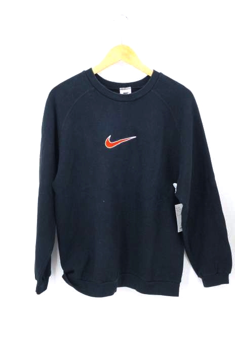 NIKE（ナイキ） 90S USA製 ロゴ刺繍スウェット メンズ トップス