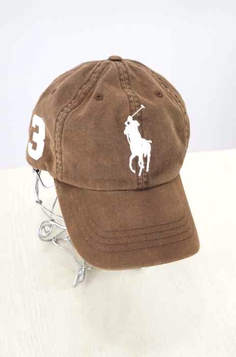 POLO RALPH LAUREN（ポロラルフローレン） ポニー刺繍コットンベースボールキャップ メンズ 帽子