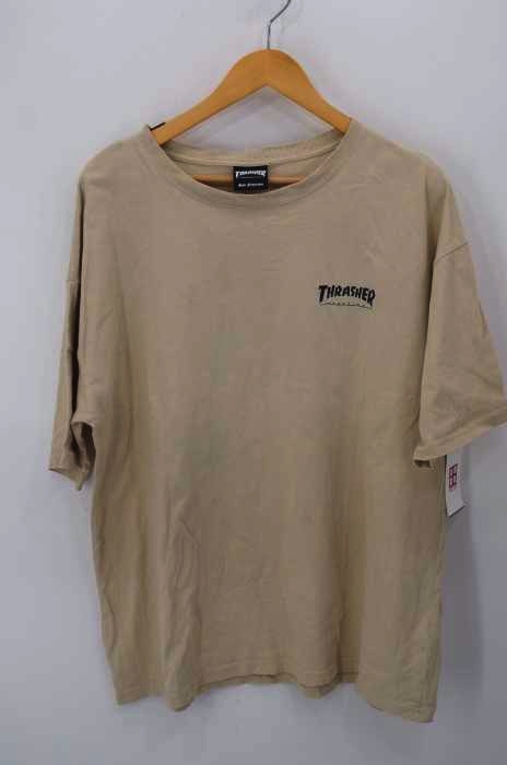 THRASHER MAGAZINE（スラッシャーマガジン） ロゴプリントクルーネックTシャツ メンズ トップス