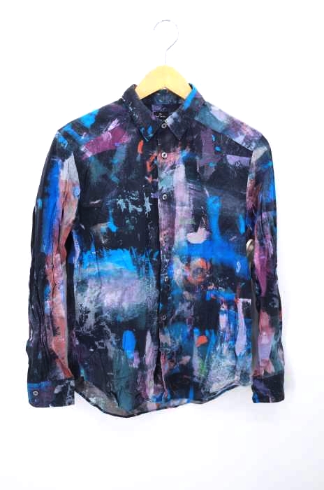 PS Paul Smith（ピーエスポールスミス） BACKING CLOTH PRINT SHIRT メンズ トップス