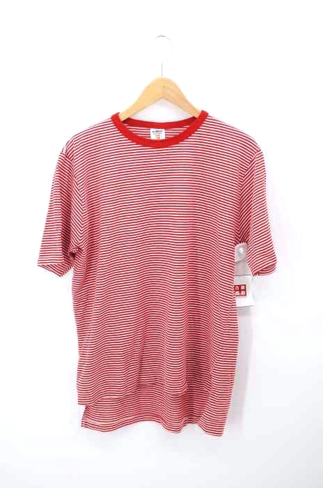 sunbelt(サンベルト) 80S クルーネックサイドスリットボーダーTEE メンズ トップス