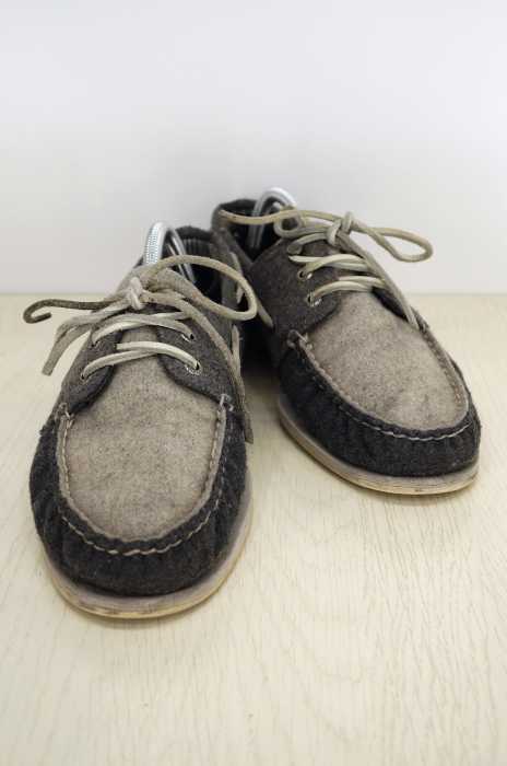 BAND OF OUTSIDERS × TOP SIDER （バンドオブアウトサイダーズ トップサイダー） フェルトデッキシューズ メンズ シューズ