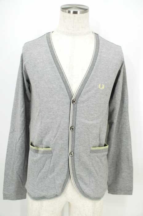 FRED PERRY (フレッドペリー) 鹿の子 ブレザー カーディガン メンズ トップス
