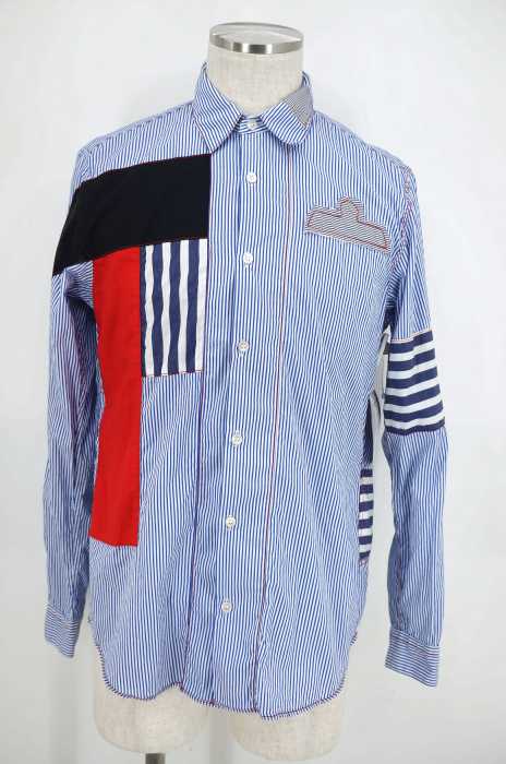 JOURNAL STANDARD TRISECT（ジャーナルスタンダードトライセクト） ANARCHY SHIRTS パッチワークシャツ メンズ トップス