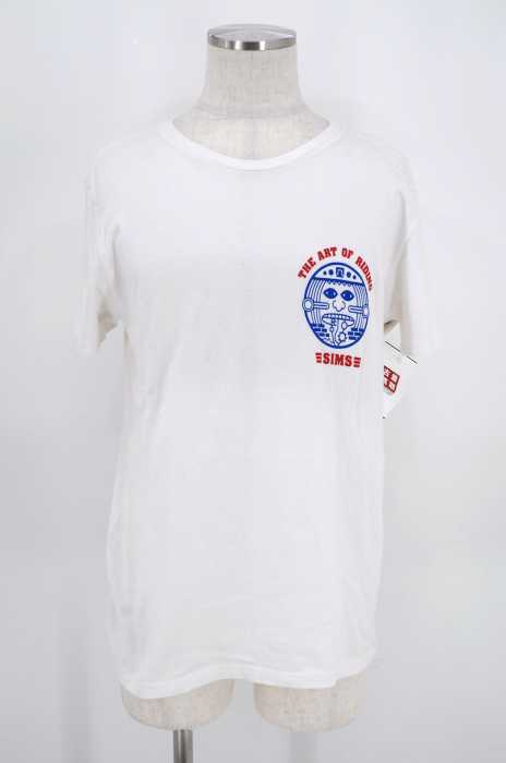 SIMS SKATESTYLES × TACOMAFUJI RECORDS （シムススケートスタイル×タコマフジレコード） The Art Of Riding Tee プリントTシャツ メンズ トップス
