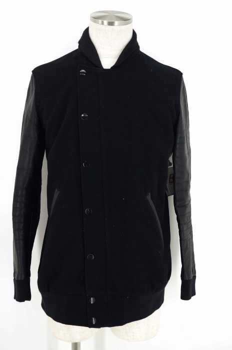 LAD MUSICIAN (ラッドミュージシャン) MIDDLE MELTON 2/16 TWILL SINGLE STADIUM JUMPER メンズ アウター