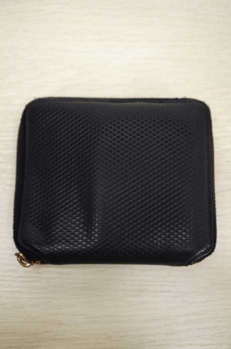 Wallet COMME des GARCONS （ウォレットコムデギャルソン） ラウンドジップレザー2つ折り財布 メンズ 財布・ケース