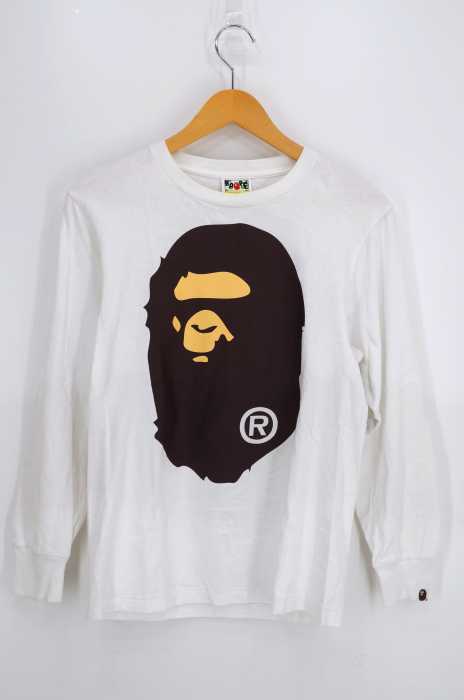 A BATHING APE (アベイシングエイプ) ロゴプリントロンT メンズ トップス