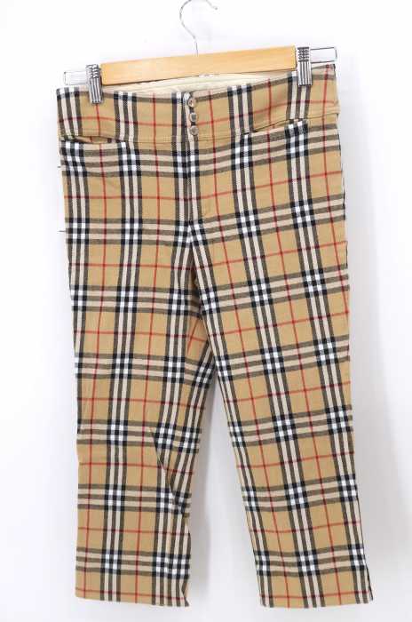 BURBERRY LONDON BLUE LABEL(バーバリーロンドンブルーレーベル) バーバリーチェックチノパンツ レディース パンツ