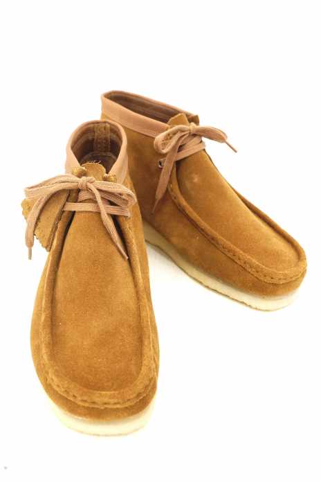 Carhartt WIP × Clarks（カーハート ワークインプログレス クラークス） 19AW Wallabee Boot ワラビー メンズ シューズ