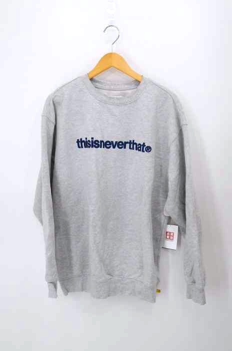 thisisneverthat（ディスイズネバーザット） ロゴクルーネックスウェット メンズ トップス