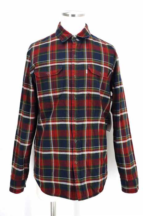 Levi's (リーバイス) 裏地キルティングチェックシャツ メンズ トップス