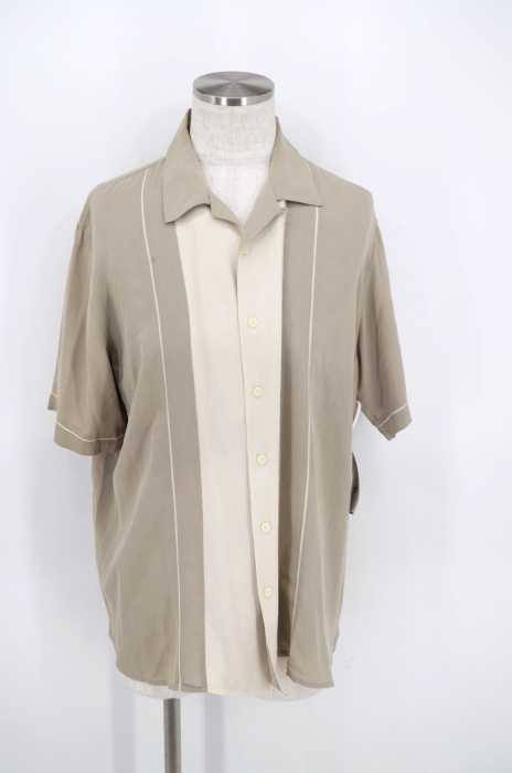 AXIST () washable silk オープンカラーシャツ メンズ トップス