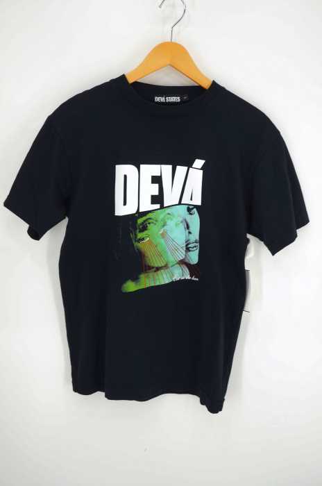 DEVA STATES（ディーヴァステイツ） Cut The Chase T-Shirts In Black For Men Clearance メンズ トップス