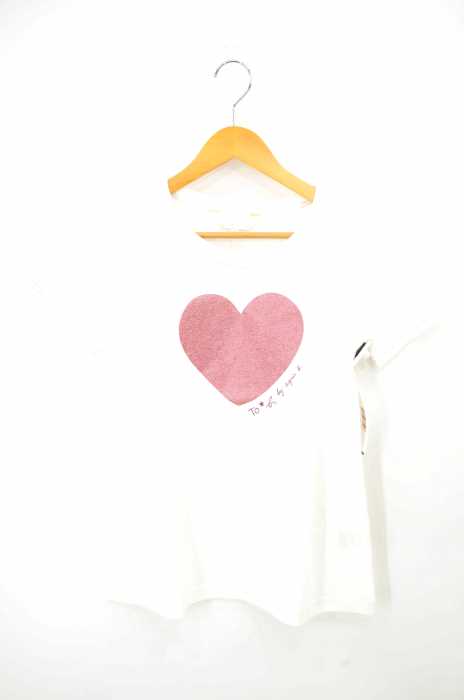 To b. by agnes b.  （トゥービーバイアニエスベー） プリント クルーネックTEE レディース トップス