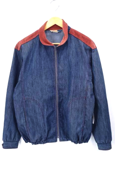 USED古着（ユーズドフルギ） JACK WINTERコーデュロイ切替TALONZIPブルゾン メンズ アウター
