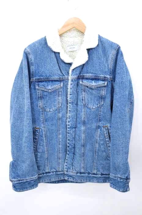  AMERICAN EAGLE（アメリカンイーグル） ブリーチ加工 デニムジャケット メンズ アウター