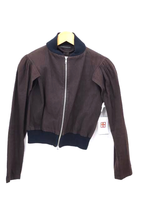 Yohji Yamamoto FEMME(ヨウジヤマモト ファム) 95AW デザインジップアップブルゾン レディース アウター