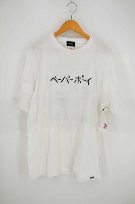 BEAMS × paperboy （ビームス × ペーパーボーイ） ペーパーボーイ Big Face T-shirt メンズ トップス