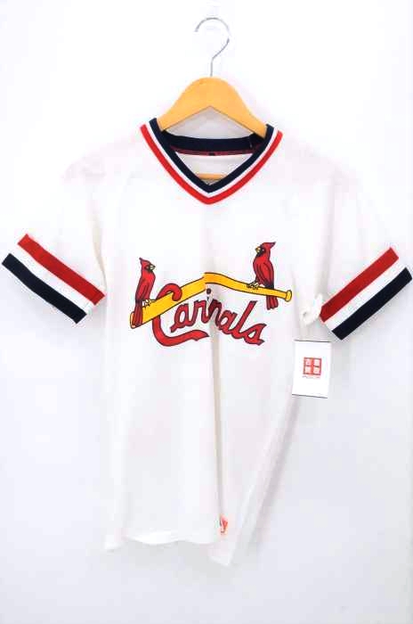 MLB（エムエルビー） Cardinals Old Baseball Jersey メンズ トップス
