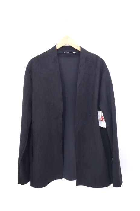 ZARA(ザラ) フェイクスウェードボタンレスジャケット レディース トップス