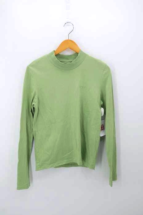 Stussy（ステューシー） ロゴ刺繍 モックネックロングスリーブ