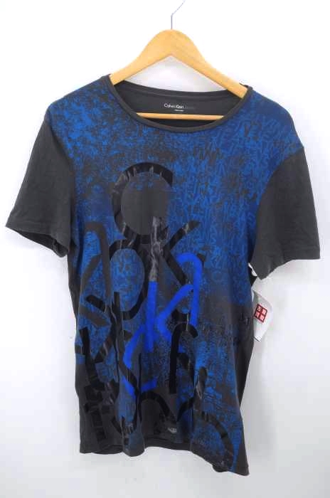 Calvin Klein Jeans（カルバンクラインジーンズ） プリントクルーネックTシャツ メンズ トップス