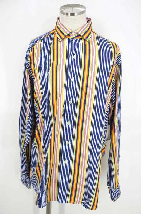 Polo by RALPH LAUREN （ポロバイラルフローレン） マルチストライプボタンシャツ メンズ トップス