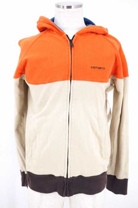 Carhartt (カーハート) バイカラージップアップパーカー メンズ トップス
