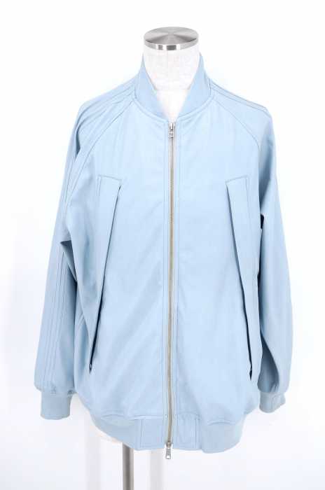 Nuggets （ナゲッツ） LINE JACKET フェイクレザーオーバーサイズブルゾン メンズ アウター