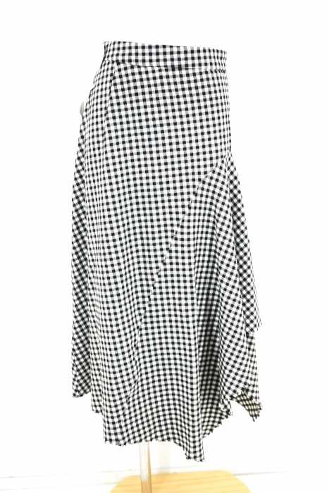ZARA WOMAN （ザラ ウーマン） チェックヘムスカート レディース スカート