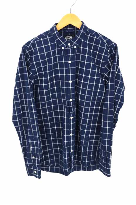 BEAMS （ビームス） ウィンドウペンチェック シャツ メンズ トップス