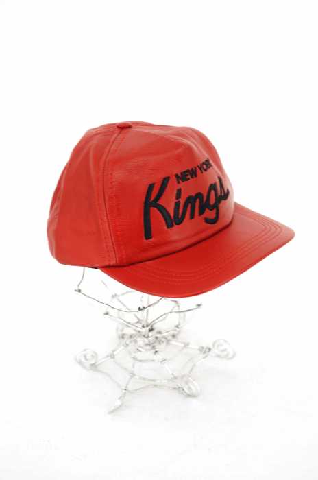 Supreme （シュプリーム） 07AW Leather 5 panel hat new york kings