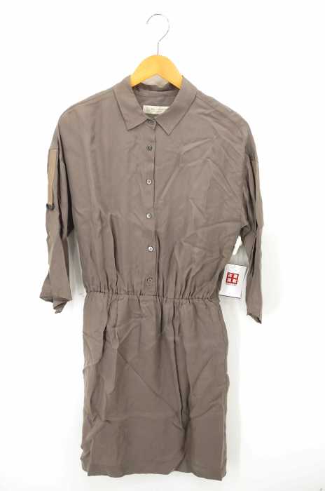 BEAUTY & YOUTH UNITED ARROWS (ビューティーアンドユースユナイテッドアローズ) BYTF キュプラシャツワンピース レディース ワンピース