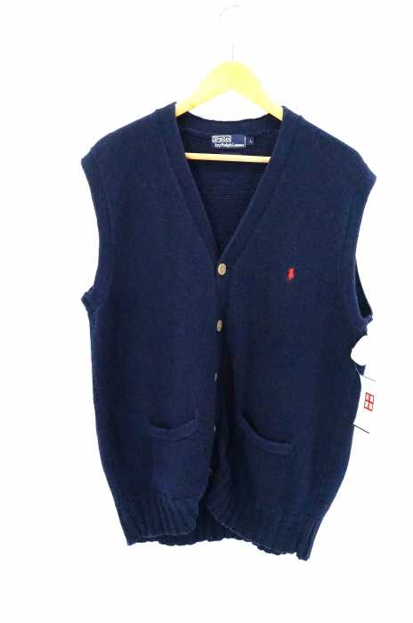Polo by RALPH LAUREN (ポロバイラルフローレン) コットン ニットベスト メンズ トップス