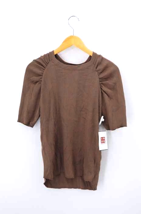 relume JOURNAL STANDARD(レリューム ジャーナルスタンダード) 19SS ランダムプリーツギャザーTシャツ レディース トップス