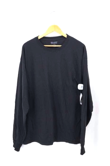 Champion（チャンピオン） コットンクルーネックロングスリーブTシャツ メンズ トップス