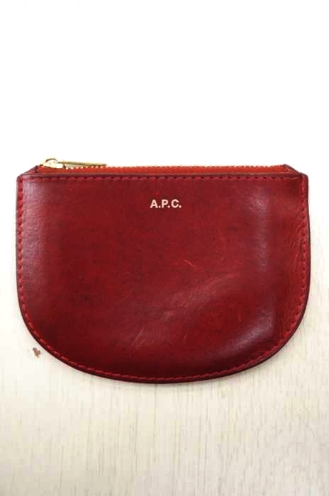 A.P.C.（アーペーセー） PORTE MONNAIE DEMI LUNE メンズ 財布・ケース