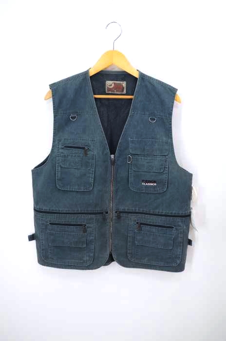 USED古着(ユーズドフルギ) 80S PEACE CLASSICS フィッシングベスト メンズ トップス