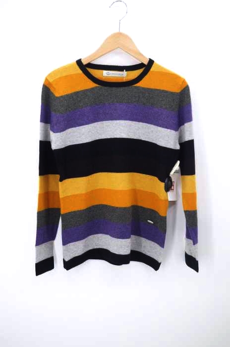 CASHYAGE(カシヤージュ) マルチボーダーカシミヤセーター レディース トップス