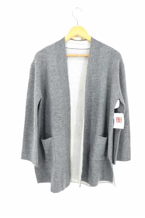 MUJI (ムジ) ロングニットカーディガン レディース トップス
