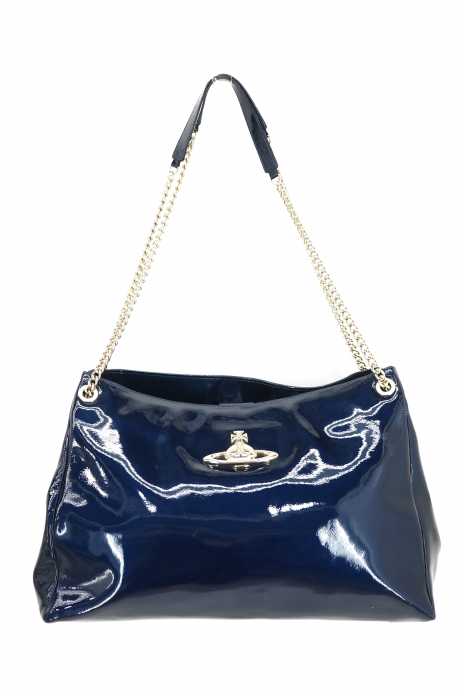 Vivienne Westwood （ヴィヴィアンウエストウッド） 2WAY メタルオーブ装飾エナメルトートバッグ レディース バッグ