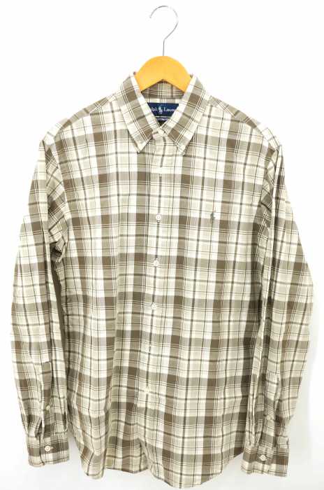 RALPH LAUREN (ラルフローレン) チェック柄ボタンダウンシャツ メンズ トップス