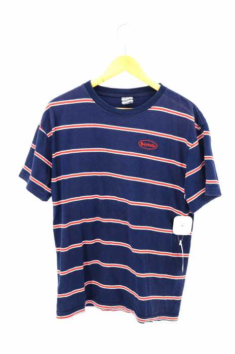 SAYHELLO（セイハロー） 19SS Cash Logo Border S/S Tee メンズ トップス