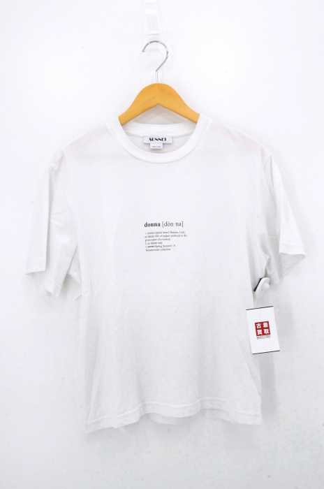 SUNNEI（サンネイ） プリントTシャツ レディース トップス